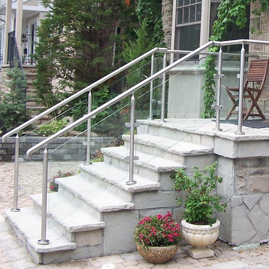 Stainless Steel Post Glass Balustrade for Balcony