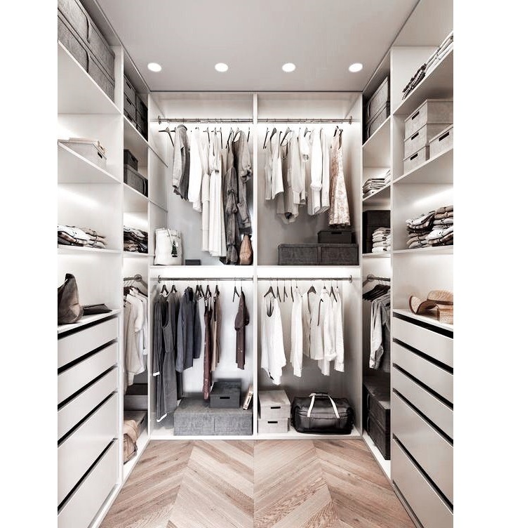 Custom Modern Designs Closet Bedroom Closet Master Room Walk-in Opening Wardrobe