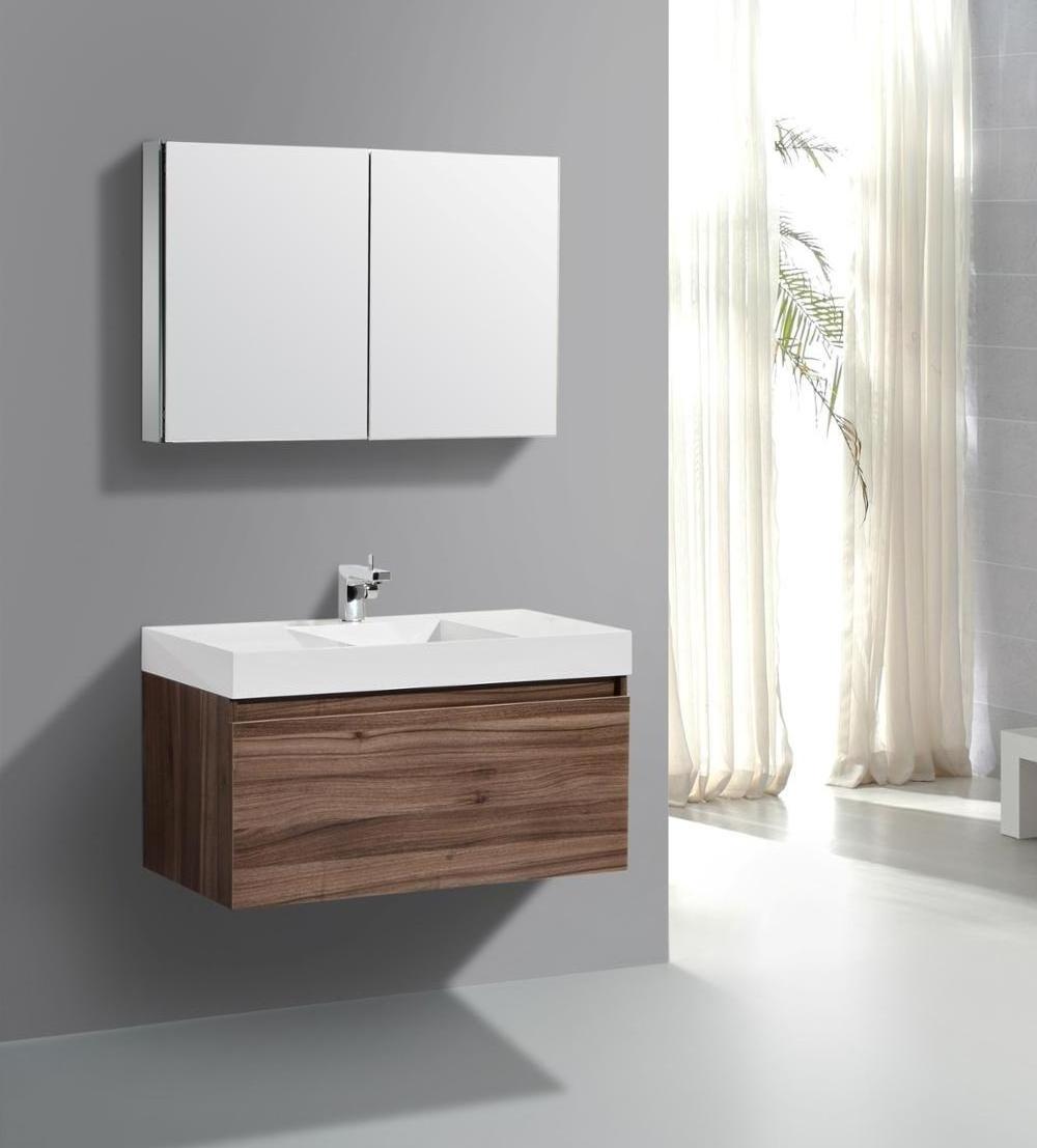 Corner 45 Inch Home Bathroom Vanity Unit