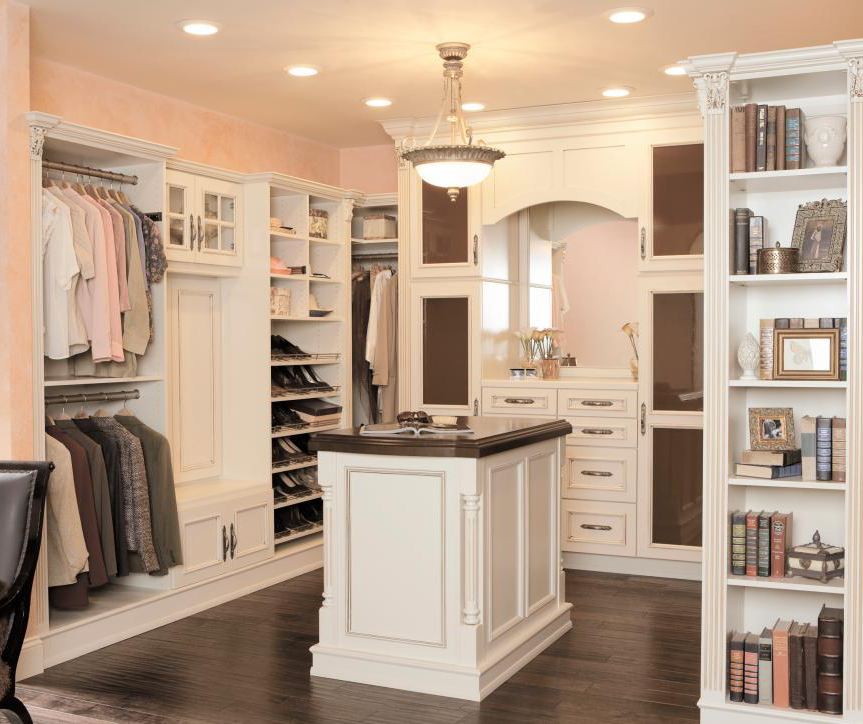 Customized Solid Wood Modern Walk In Bedroom Wardrobe Armoire Closet