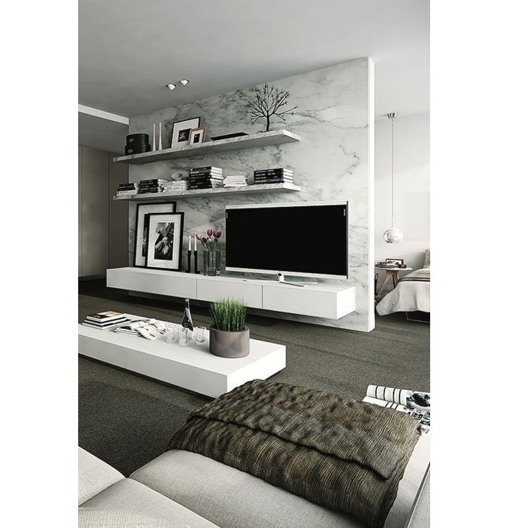 Narrow tv stand unit flat screen tv cabinet