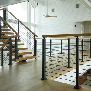 Indoor Stainless Steel Cable Railing Systems/Residential Stainless Wire Deck Railing