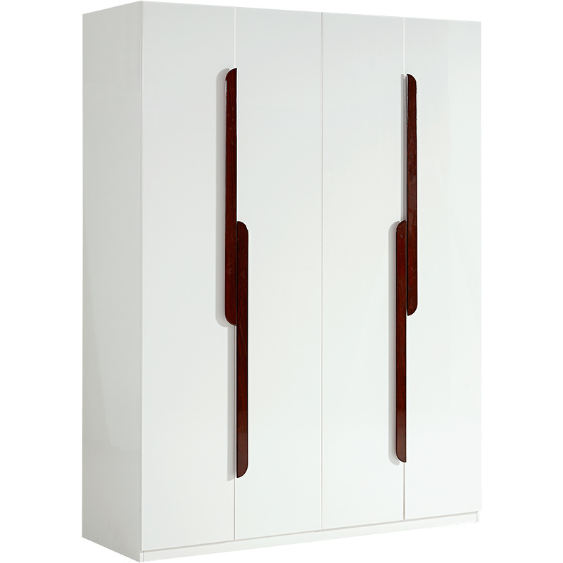 Wood almirah bedroom clothes cupboard design