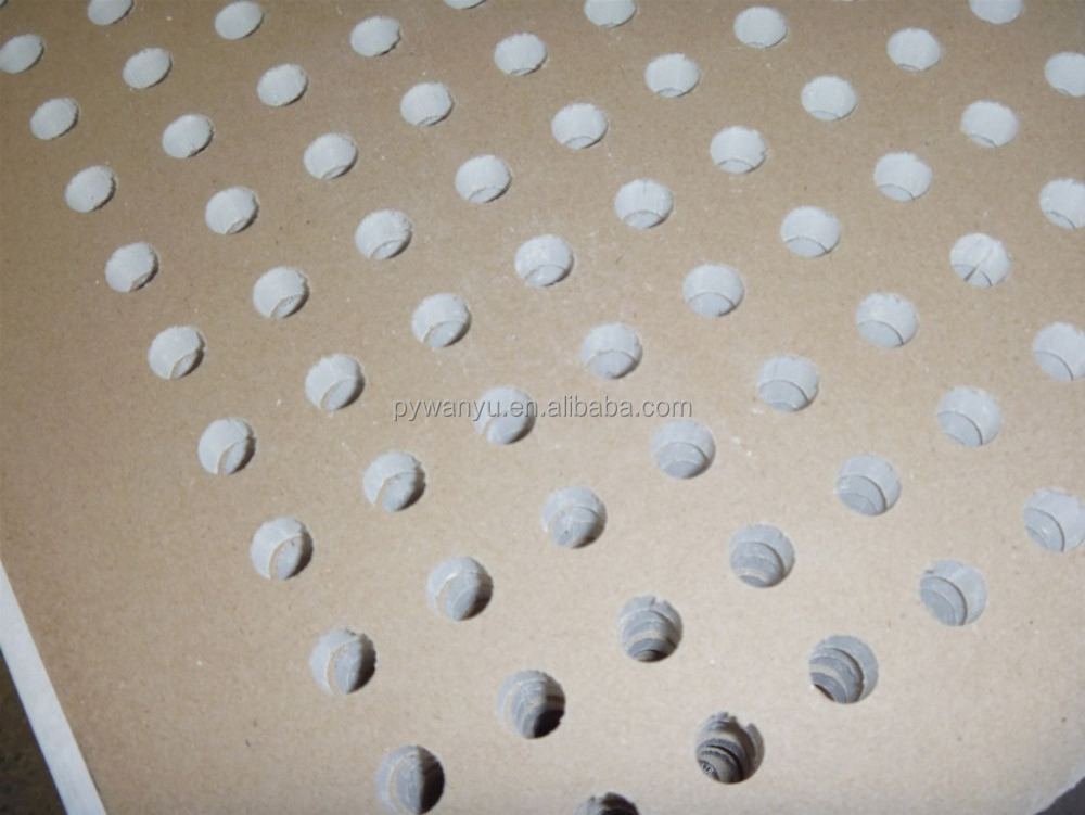 Perforated PVC gypsum ceiling tile/ suspended ceiling