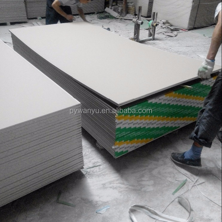 gypsum board (plaster board )for ceiling or dry wall with CE certificate