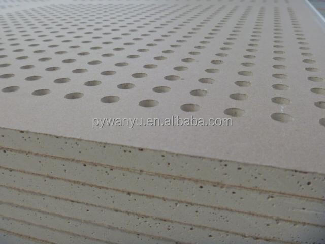 Perforated PVC gypsum ceiling tile/ suspended ceiling