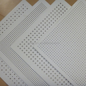 Perforated PVC gypsum ceiling tile/ suspended ceiling