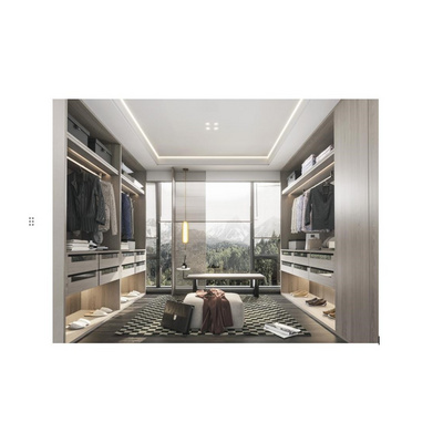 Walk In Closet Bedroom Furniture Custom Made Wardrobes Wooden Chipboard Particle Board Cabinets Sliding Doors