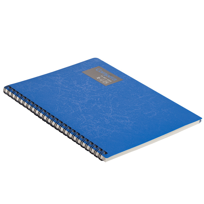 Wholesale PP soft cover promotional notebook factory custom A5 double coil waterproof spiral notebook