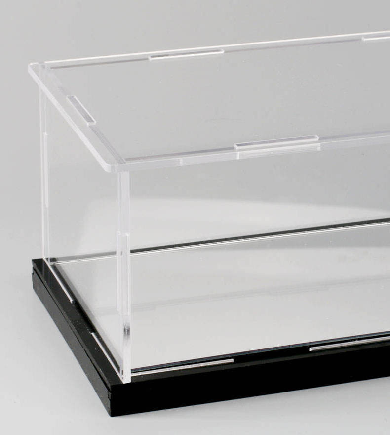 Wholesale Plexiglass Acrylic Rectangle Box Acrylic Display Case Custom Cube Crystal Clear Acrylic Gift Box