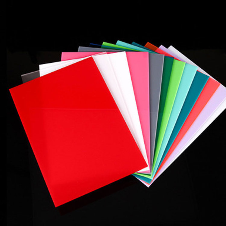 Eco-Friendly Color Clear Extruded Acrylic Board Glass Heat Resistant Plastic PMMA High Gloss Acrylic Sheet