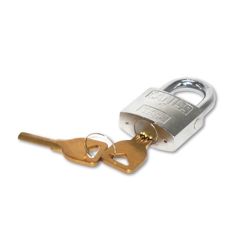 Security key code combination antique glass cabinet padlock