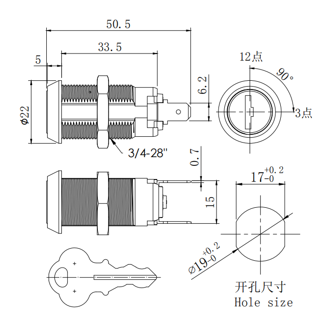 Safety slider entry wooden pocket sliding electronic door lock