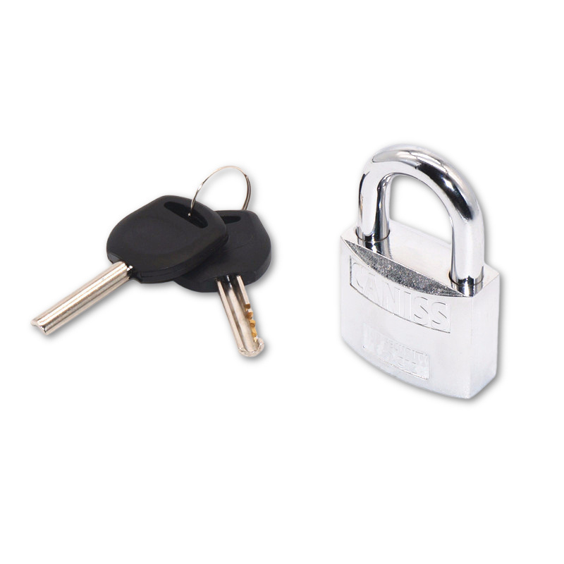 Security wholesale zinc alloy 40mm alarm padlock lock for front door