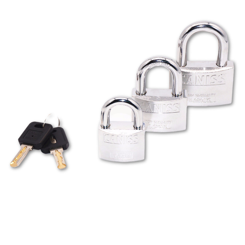 Security wholesale zinc alloy 40mm alarm padlock lock for front door