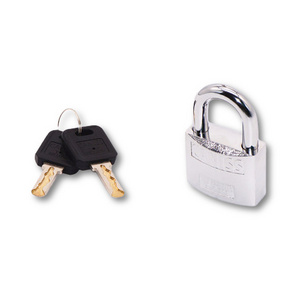 Security wholesale zinc alloy 40mm alarm padlock lock for front door