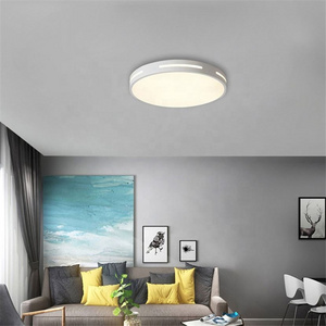 96W Lamp Decorative Recessed Flush Mount Color Changing Surface Mounted Round Led Iron Ceiling Light