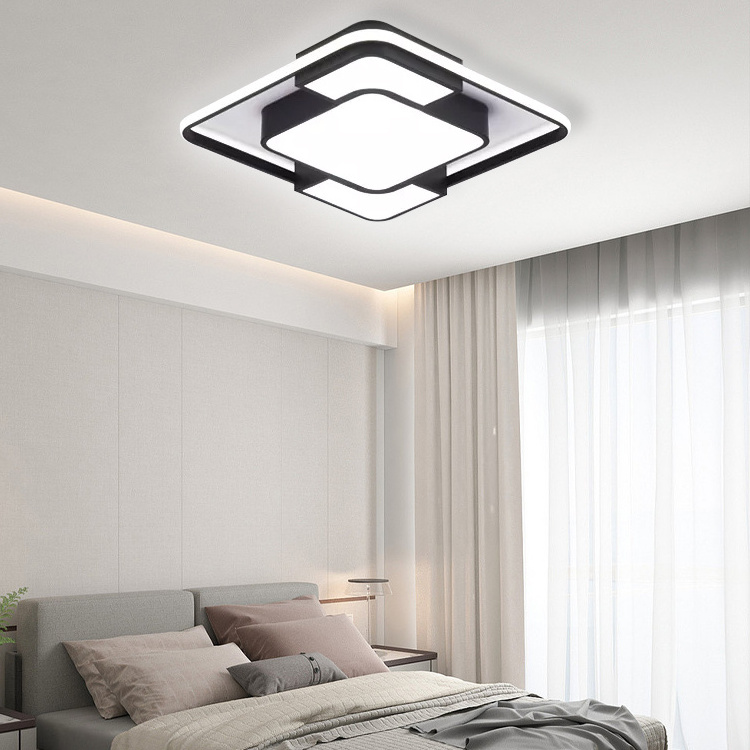 High Quality Living Room Ceiling Fancy Light Remote Control Smart Home Lighting Bedroom Modern Simple Style Led Ceiling Lamp