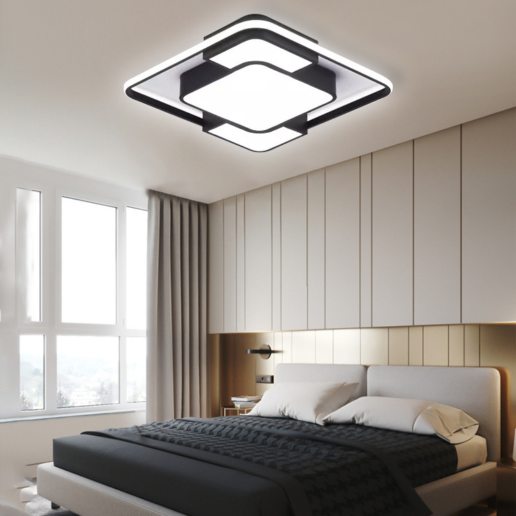 High Quality Living Room Ceiling Fancy Light Remote Control Smart Home Lighting Bedroom Modern Simple Style Led Ceiling Lamp