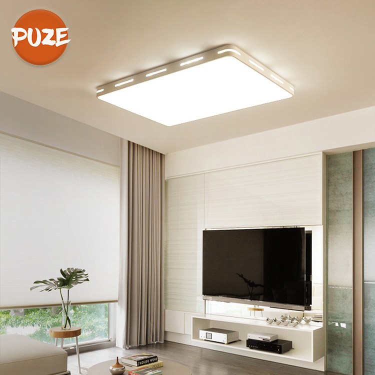 High Quality Modern Simple Style Ultra Thin Surface Mounted Living Room Bedroom Square Led Ceiling Light