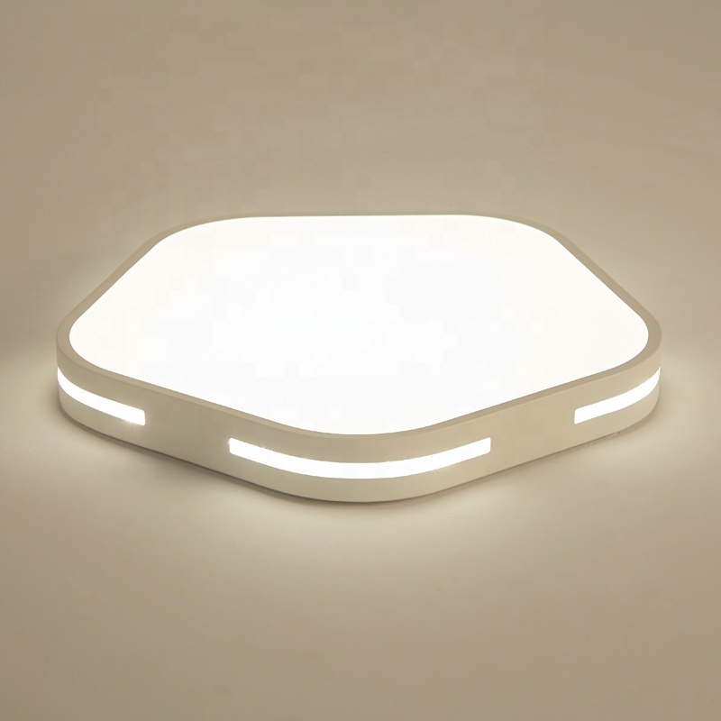 Modern led ceiling light PUZHUOER 60W 57*6cm ceiling lamp remote control ceiling light color changing led