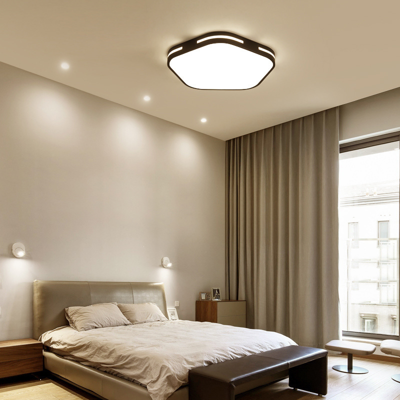 Modern led ceiling light PUZHUOER 60W 57*6cm ceiling lamp remote control ceiling light color changing led