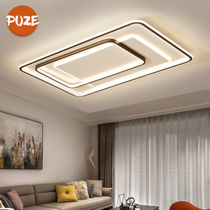 Modern Simple Style Decor Lighting Living Room Bedroom Surface Mounted Smart Home Square Led Ceiling Light