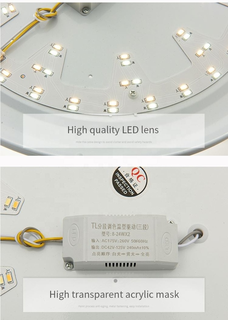 Design 60W Lights Rechargeable 2D Replacement Led Lamp Ceiling Lamps For Living Room