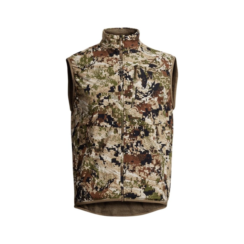 Custom high quality fall winter men's fishing camouflage vest hunting vest