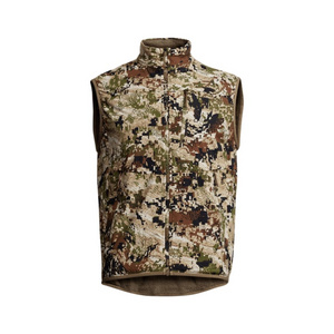 Custom high quality fall winter men's fishing camouflage vest hunting vest