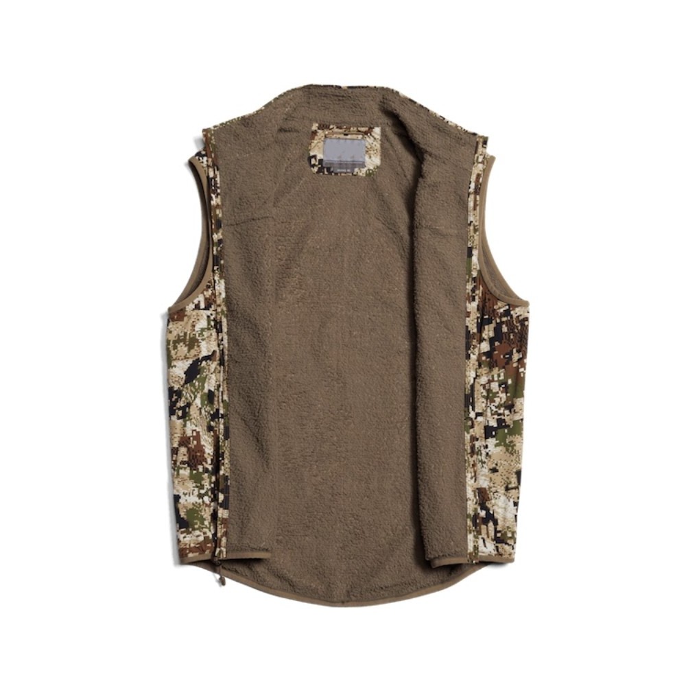 Custom high quality fall winter men's fishing camouflage vest hunting vest