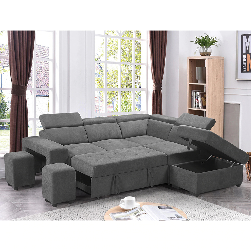 Sofa Come Bed For Small Spaces Sleeper Couch Transformer Folding Sofa Bed With Storage