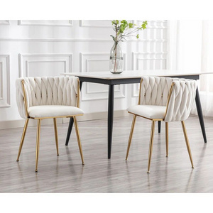 Italian White Chair For Dining Room Small Dining Tablet Set 2 Chairs Sillas Luxury Dining Chairs