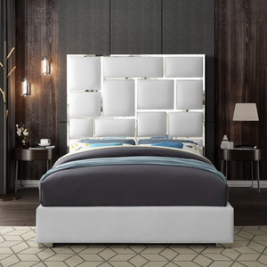 Fashion Design Tufted Headboard Bedroom King Size Exotic Bed Queen Bedroom Set Modern Beds Designs King Size