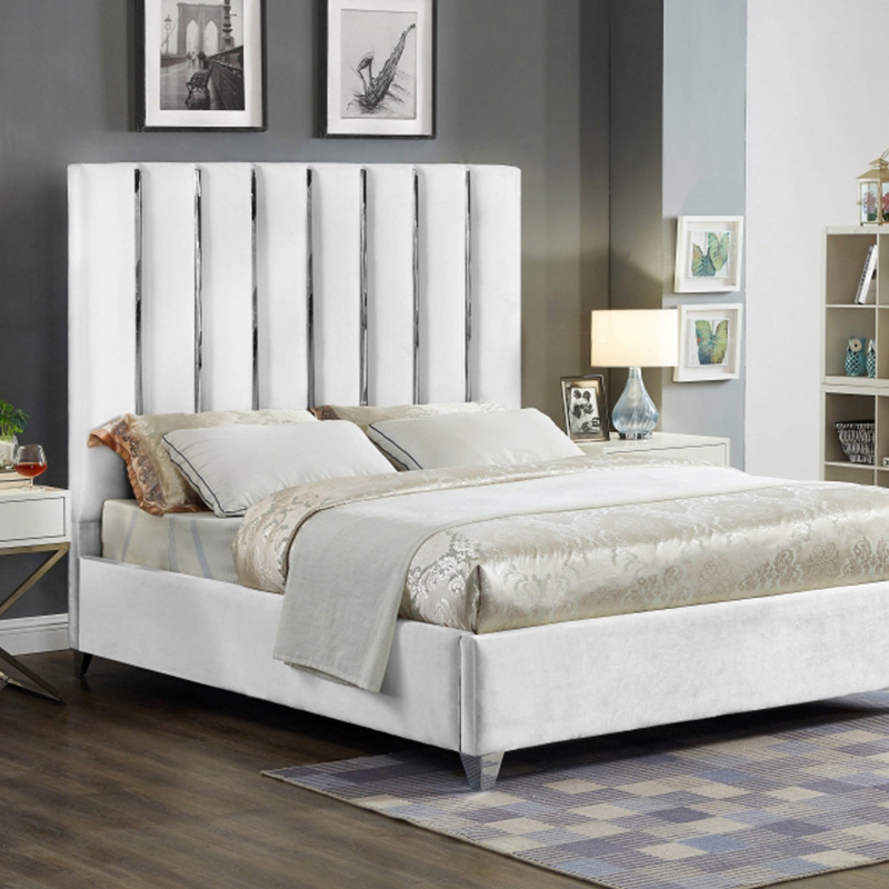 Modern Hot Selling Europe style Bedroom King Size Exotic Bed bedroom Furniture Set Luxury King Size Bed Classic