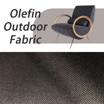 Natural degradation outdoor fabric 100% polypropylene  waterproof Olefin fabric for outdoor furniture