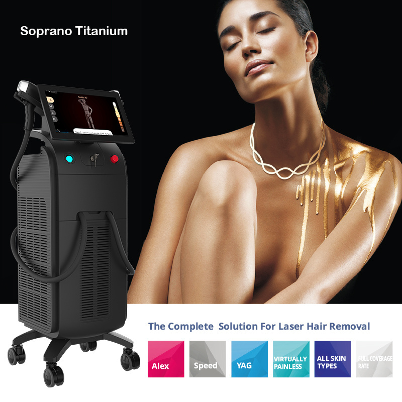 Eos Ice High Power laser hair removal IPL OPT diode laser hair removal  machine