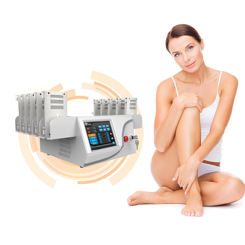 U-Curve Strawberry laser-lipo slimming machine 635 650 808 940 nm laser 4D lipo Equipment for beauty salon