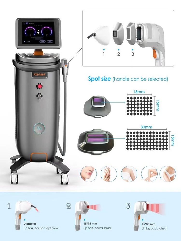 2023 New Diode Laser Hair Removal 808Nm Diode Laser Hair Removal Device The Laser Made In Germany