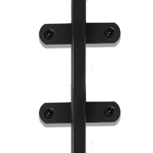 16 Inch Plant Hangers Outdoor Black Heavy Duty Plant Hanging Bracket Hook for Flowers Baskets Planter Pots Bird Feeder