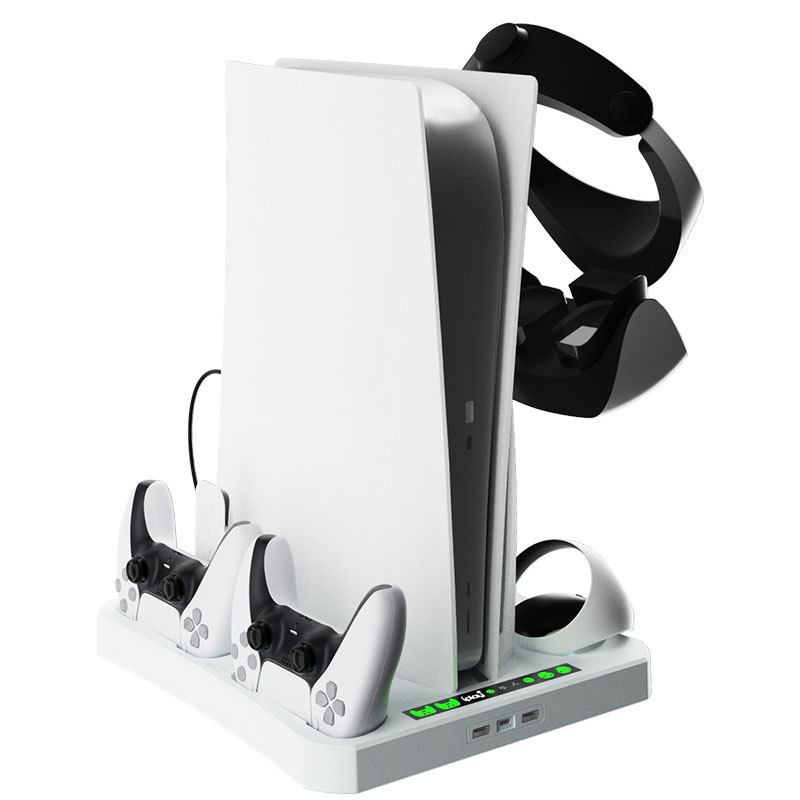 Multifunctional cooling charging dock station for PSVR2 for PS5 and storage base HBP-6478