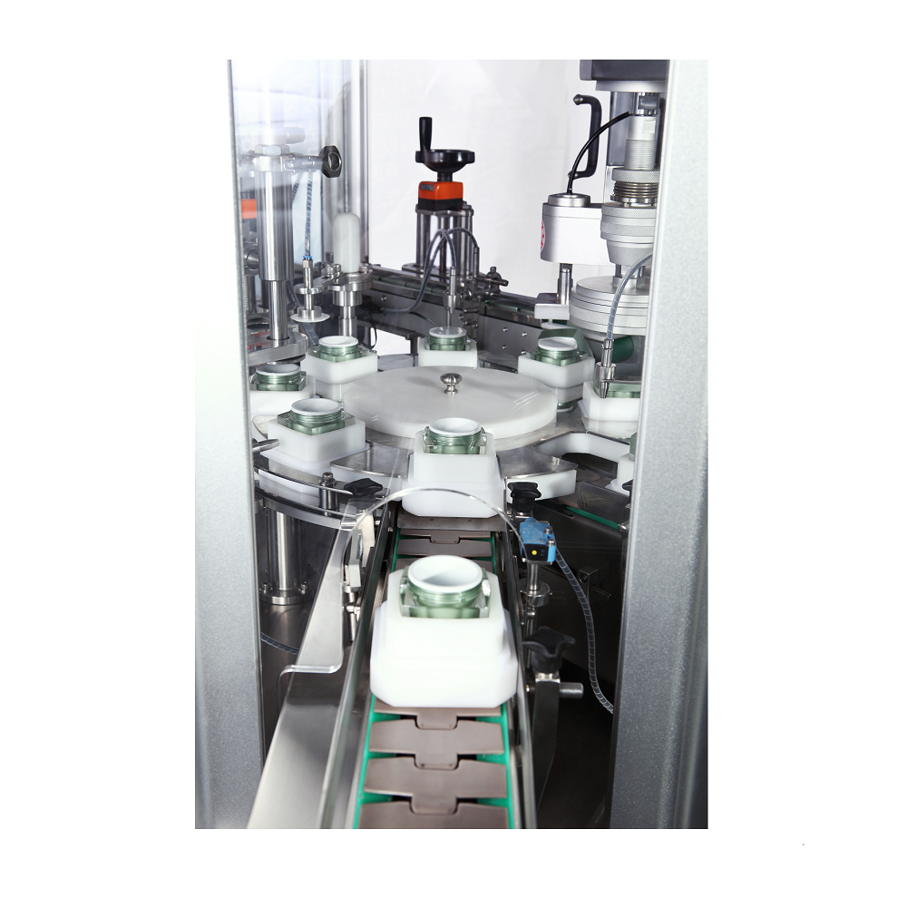 fully automatic instant glue  production line  filling capping labeling machine