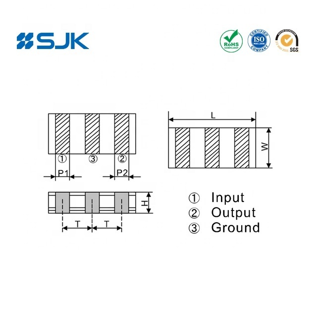 SJK SMD Ceramic Resonator ZTT SERIES 4 mhz