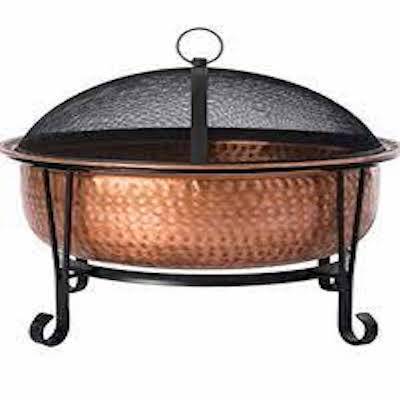 Rustic Round Iron Fireplaces Outdoor Garden Accessories Hiking Camping Equipment Christmas Winter Easter Burning Fire Pit