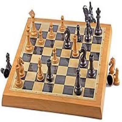 Educational Chess Board Game Wooden Board Chess Checkers Indoor Games Play Pine Wood Material Backgammon Wooden Chess Board