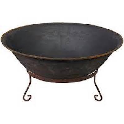 High Selling Garden Accessories Outdoor Camping Collapsible Fire Pit Iron Cast Rustic Wood Burning FirePit