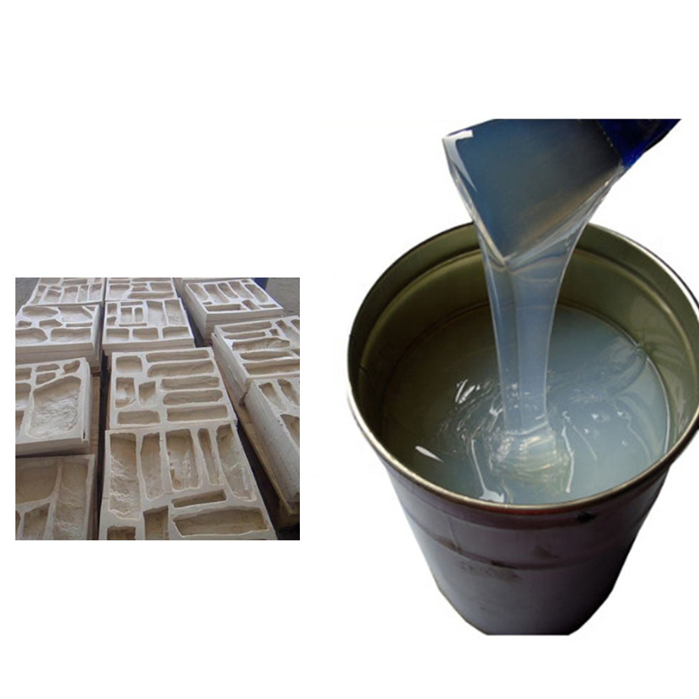 RTV 2 Liquid silicone rubber Mold Making Casting Concrete Product for Plaster Concrete gypsum mold Concrete mould