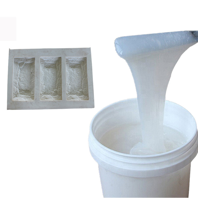 RTV 2 Liquid silicone rubber Mold Making Casting Concrete Product for Plaster Concrete gypsum mold Concrete mould