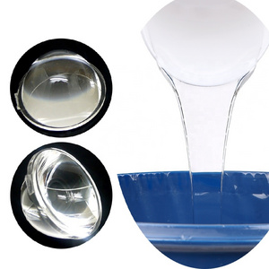 High transparent Liquid Silicone Rubber for Led light Silicone gel for Optical lens silicone products