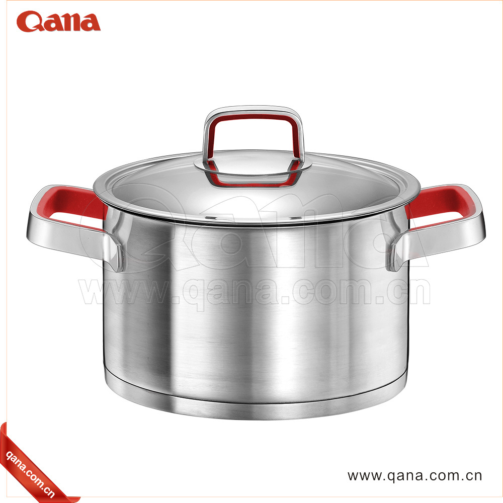 Wholesale Real Kitchen Cookware Cooking Pot Set  Micro Pressure Cookware Stainless Steel Cookware